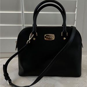 Michale Kors leather dome satchel bag